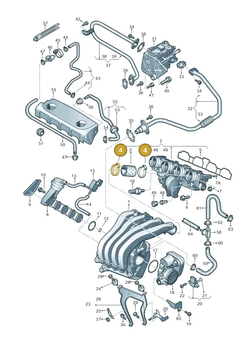 058133301E — SEAT ALTEA                  07> (2006-) diagram 420133300, position 4