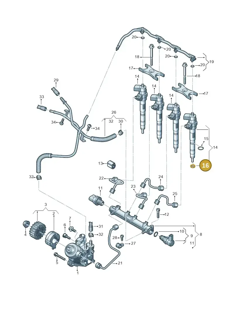 059130519 — SEAT Formentor TSI CUPRA (2020-) diagram 793130020, position 16