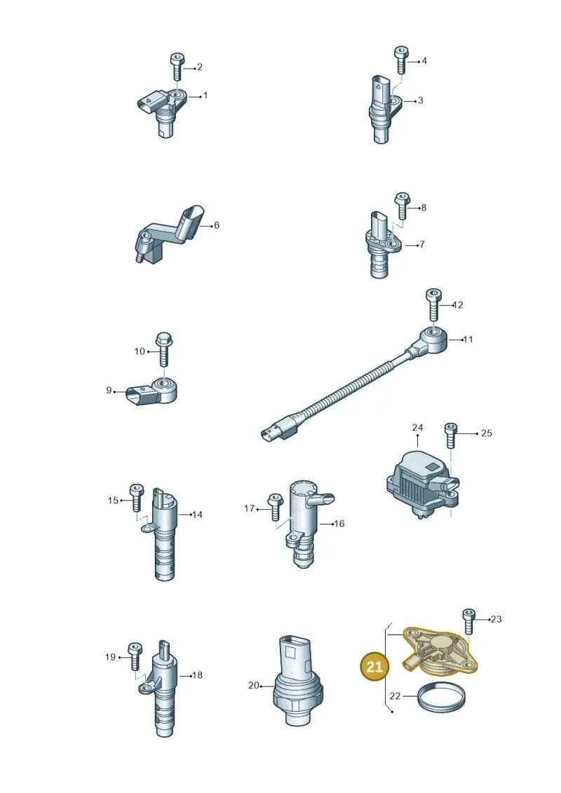 05C906423A — SEAT Arona FR (2017-) diagram 837906300, position 21