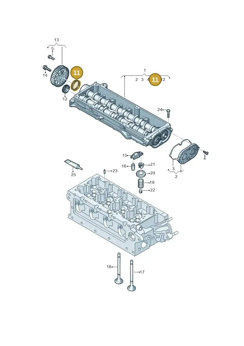 05L103085C — SEAT Leon style (2019-) diagram 862109350, position 11