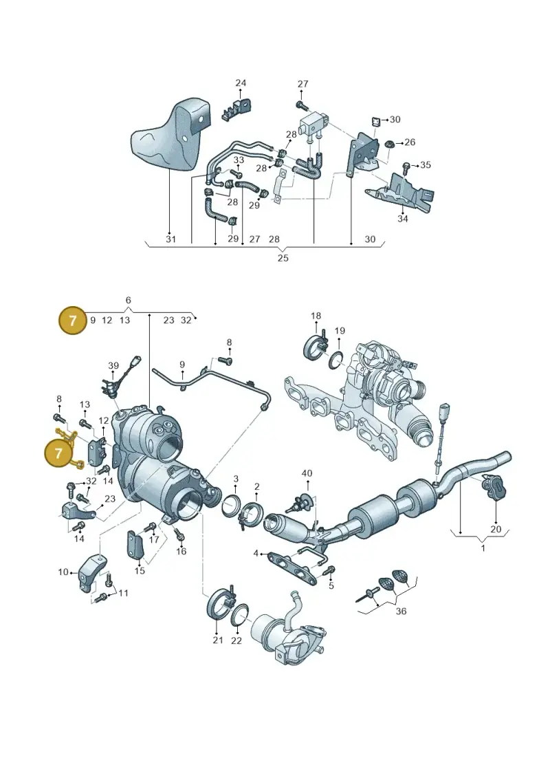 05L131582L — SEAT Tarraco FR (2018-2024) diagram 884253072, position 7