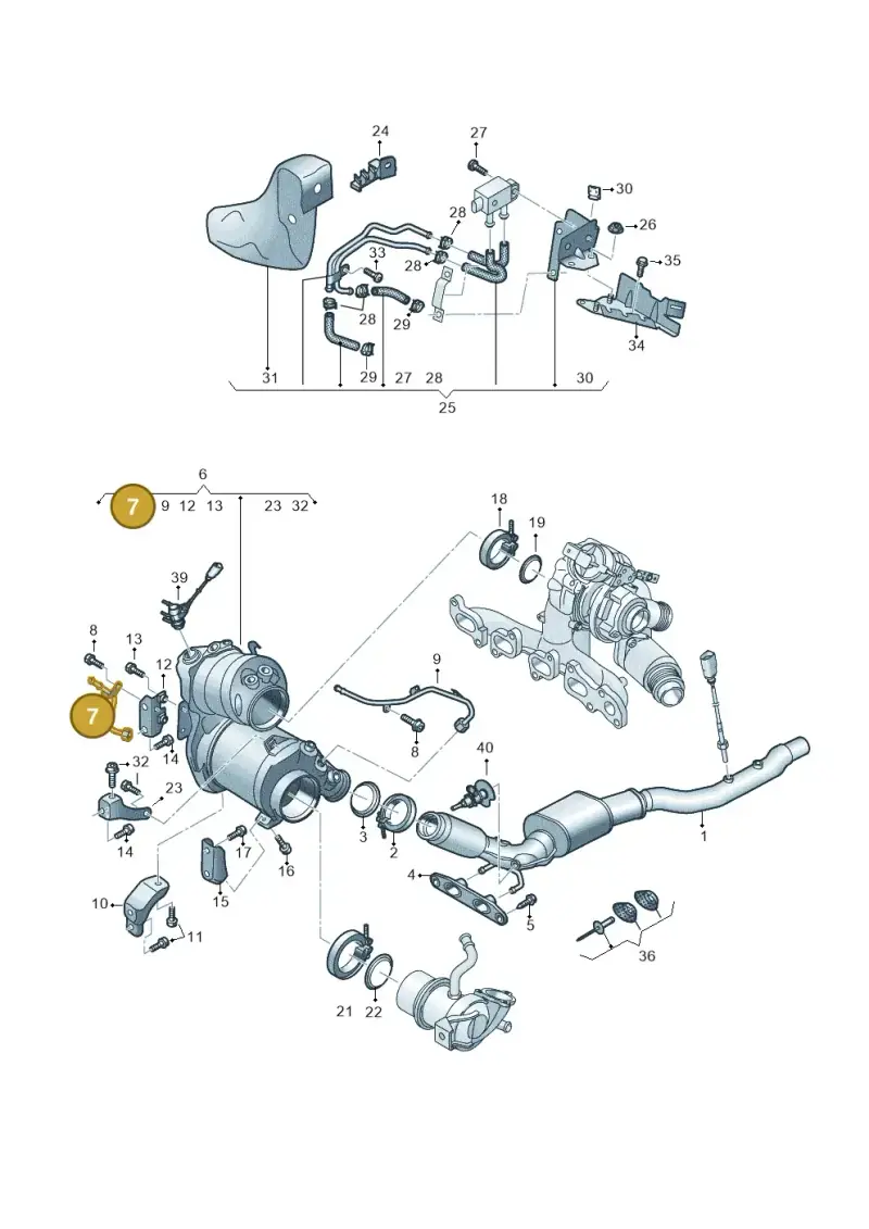 05L131582L — SEAT Tarraco FR (2018-2024) diagram 884253082, position 7