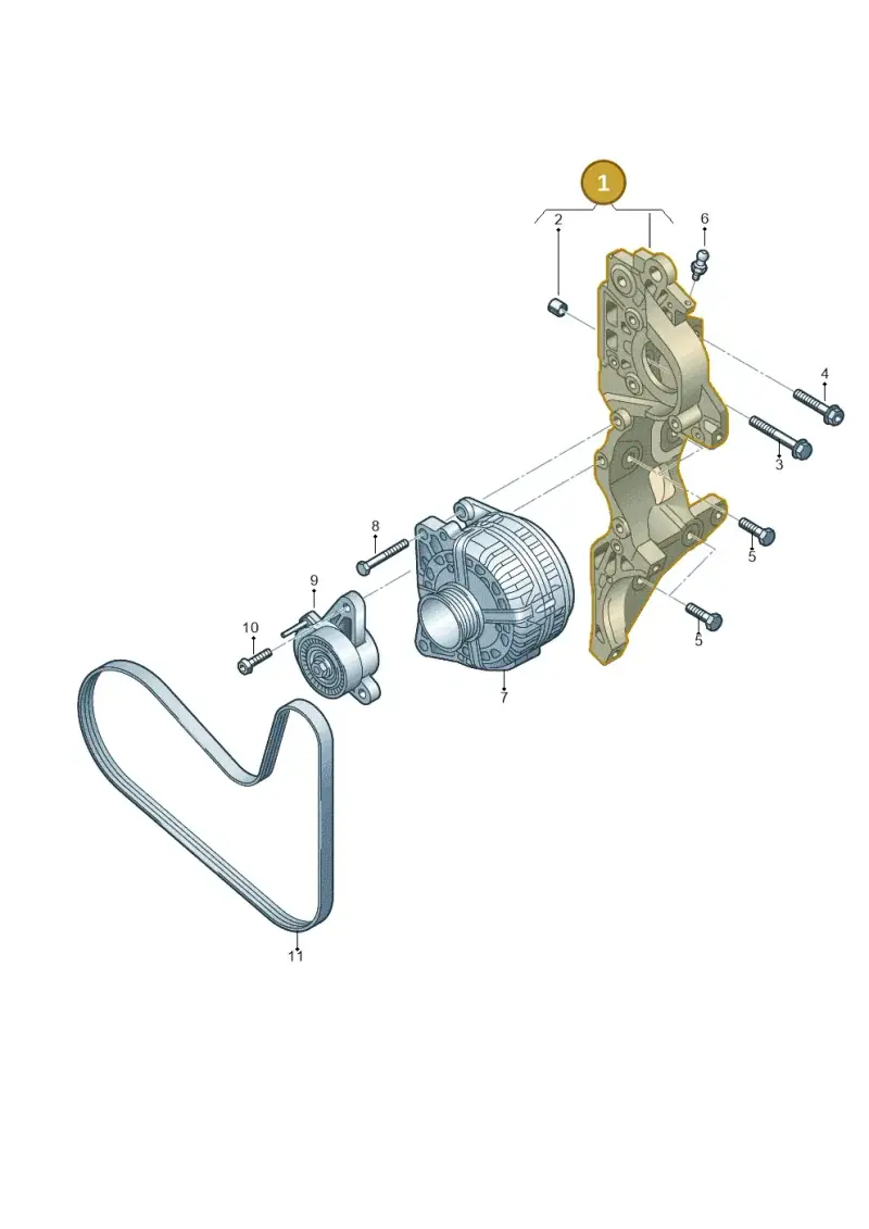 05L903141 — SEAT Formentor TSI CUPRA (2020-) diagram 745903450, position 1