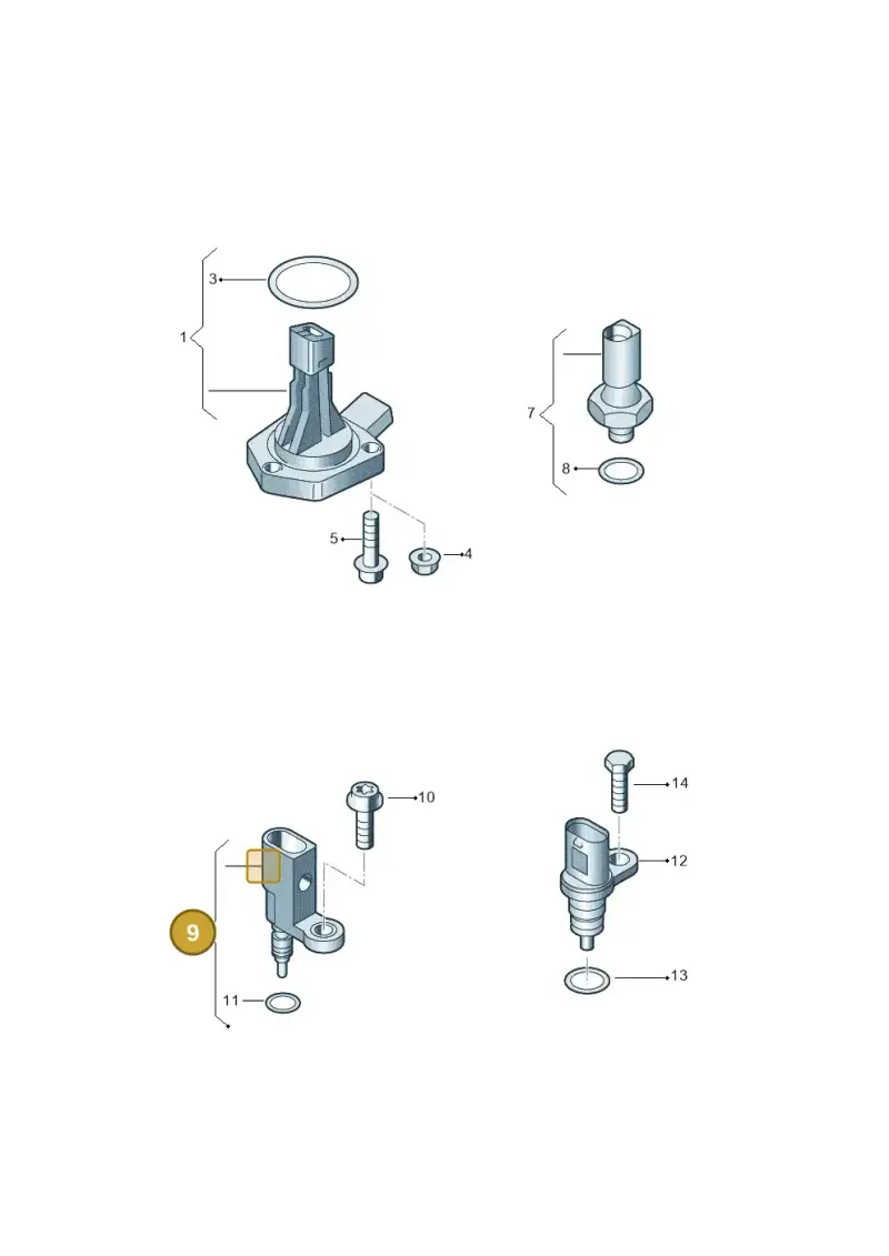 05L919501B — SEAT Tarraco FR (2018-2024) diagram 884919400, position 9
