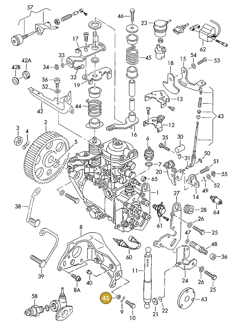 068130199 — SEAT TOLEDO        SEAT MOD.97>99 (1996-1999) diagram 121130100, position 41