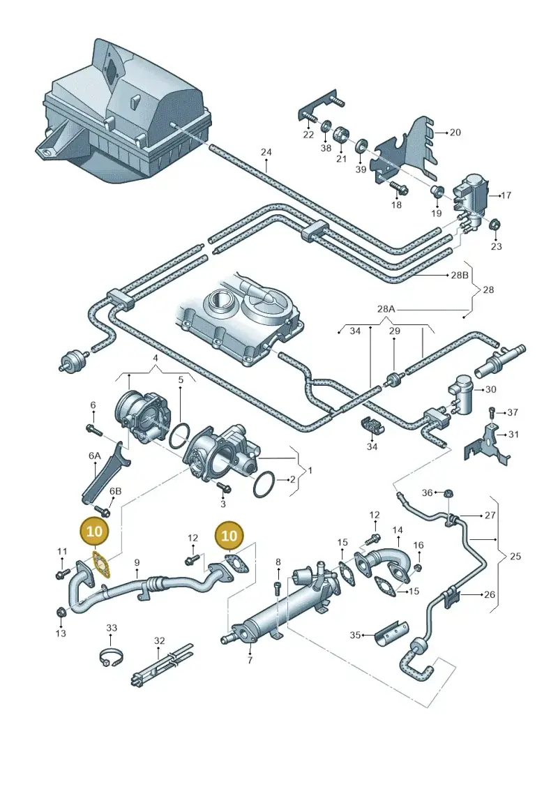 069131547D — SEAT Altea XL Reference (2010-2013) diagram 663131850, position 10