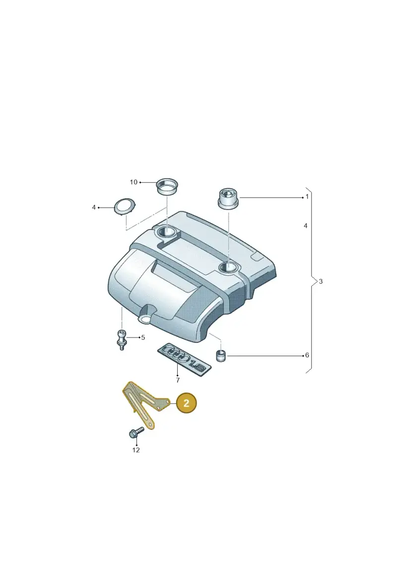 06A103309AS — SEAT Altea XL Reference (2010-2013) diagram 412103700, position 2