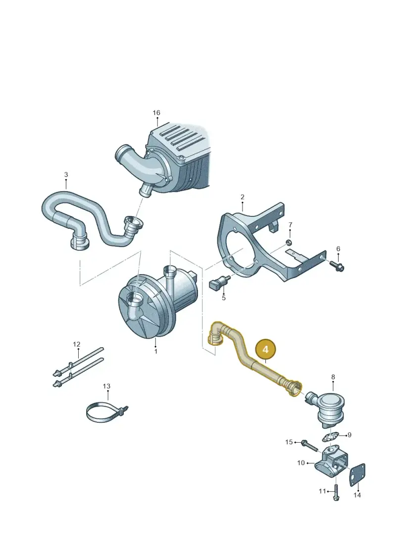 06A131127L — SEAT Altea XL Reference (2013-2013) diagram 649131000, position 4