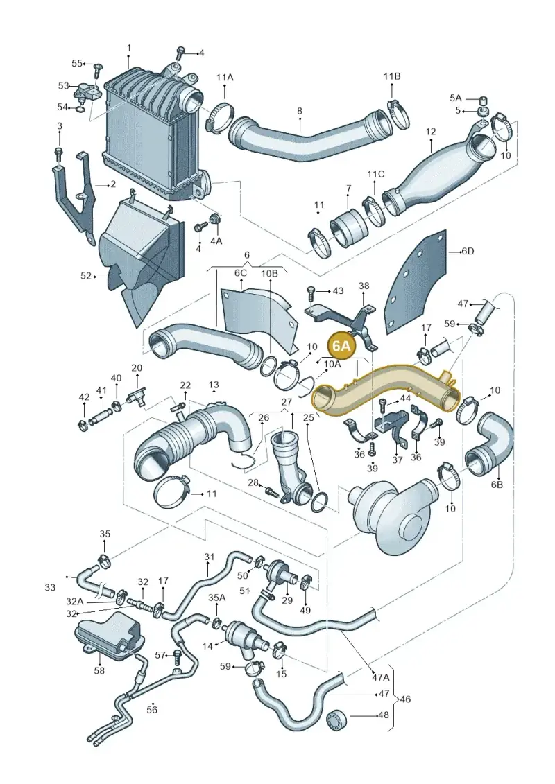 06A145731F — SEAT IBIZA                  06> (2005-) diagram 194145750, position 6A