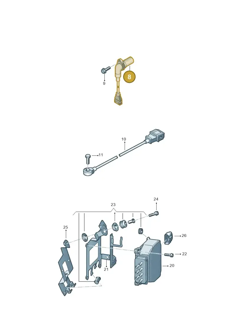 06A906433K — SEAT ALTEA                  07> (2006-) diagram 418906300, position 8