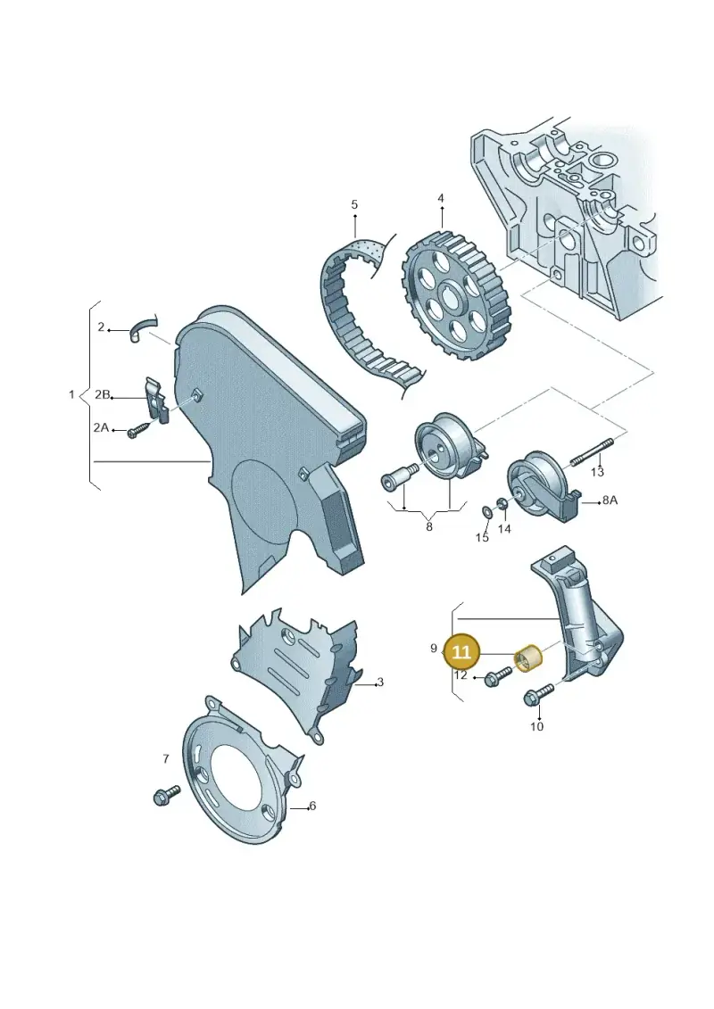 06B109244 — SEAT Exeo ST Reference (2008-2011) diagram 194109650, position 11