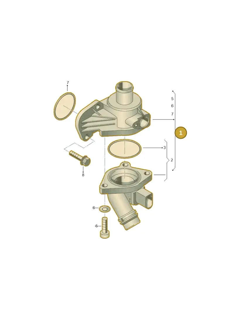 06B121111L — SEAT Exeo ST Reference (2008-2011) diagram 249121750, position 1