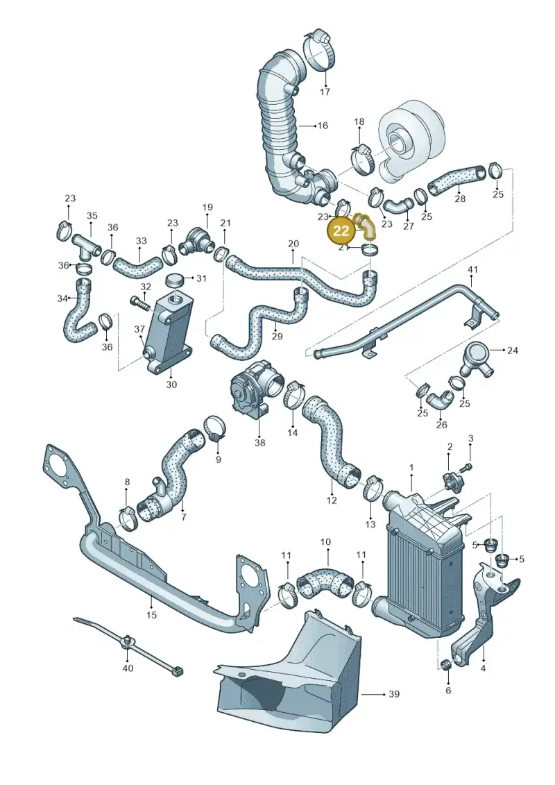 06B133989A — SEAT Exeo ST Reference (2008-2011) diagram 492145850, position 22