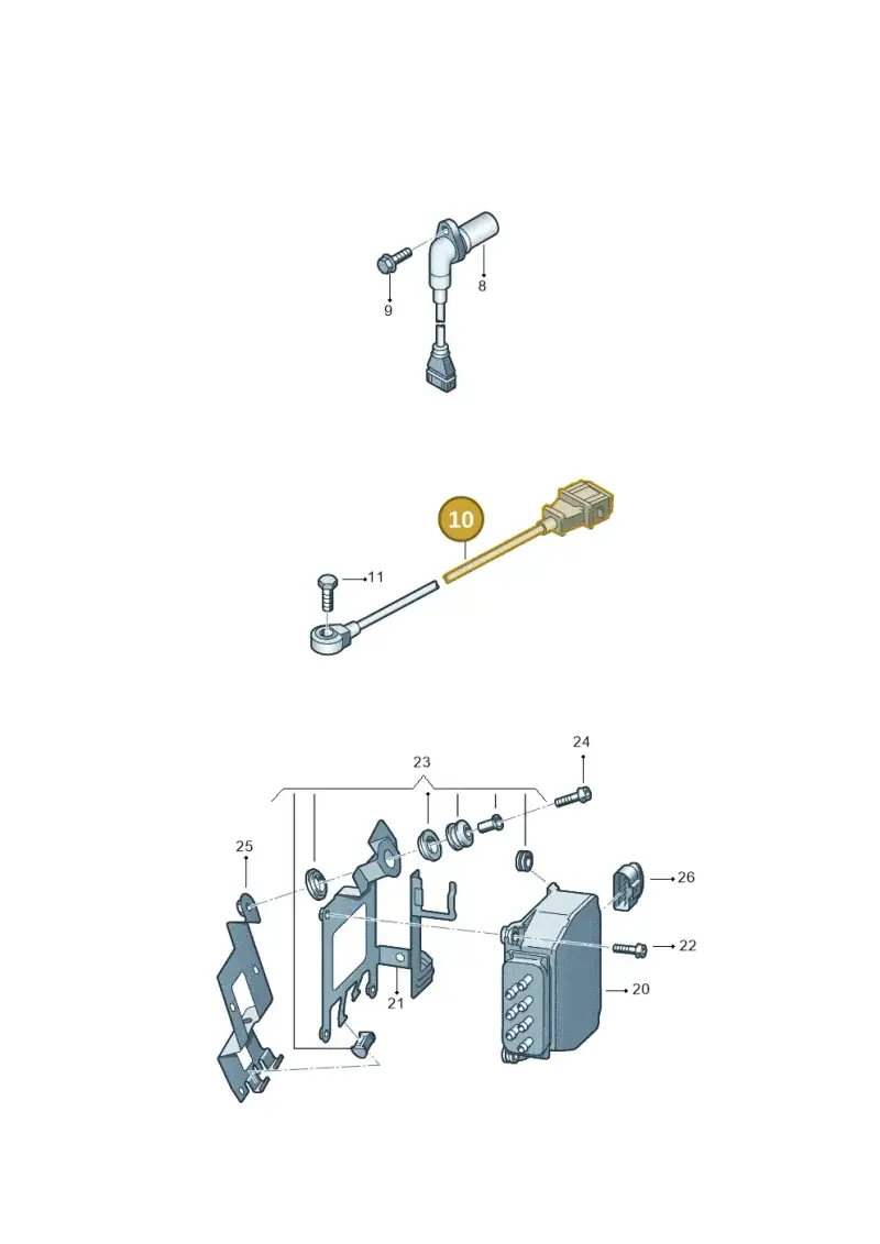 06F905377 — SEAT Leon Stylance (2010-2012) diagram 418906300, position 10