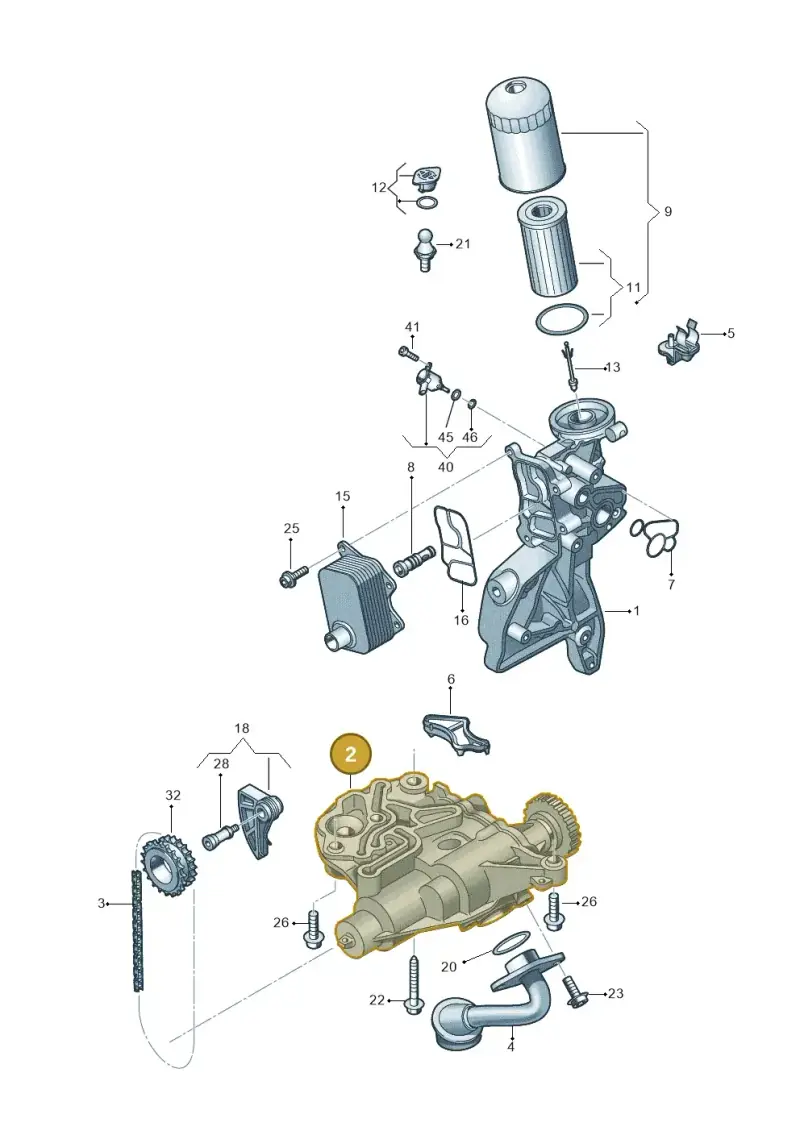 06H115105GE — SEAT Formentor TSI CUPRA (2020-) diagram 827115100, position 2