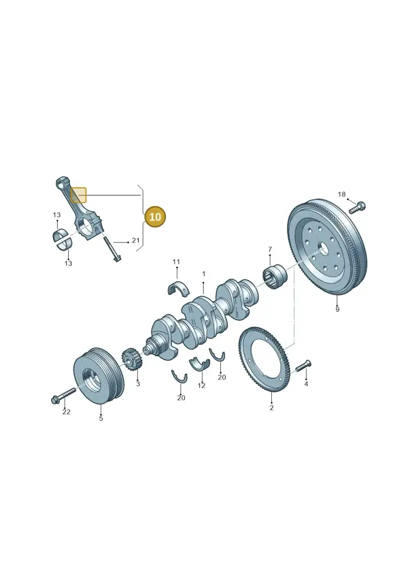 06H198401D — SEAT Formentor TSI CUPRA (2020-) diagram 746105150, position 10