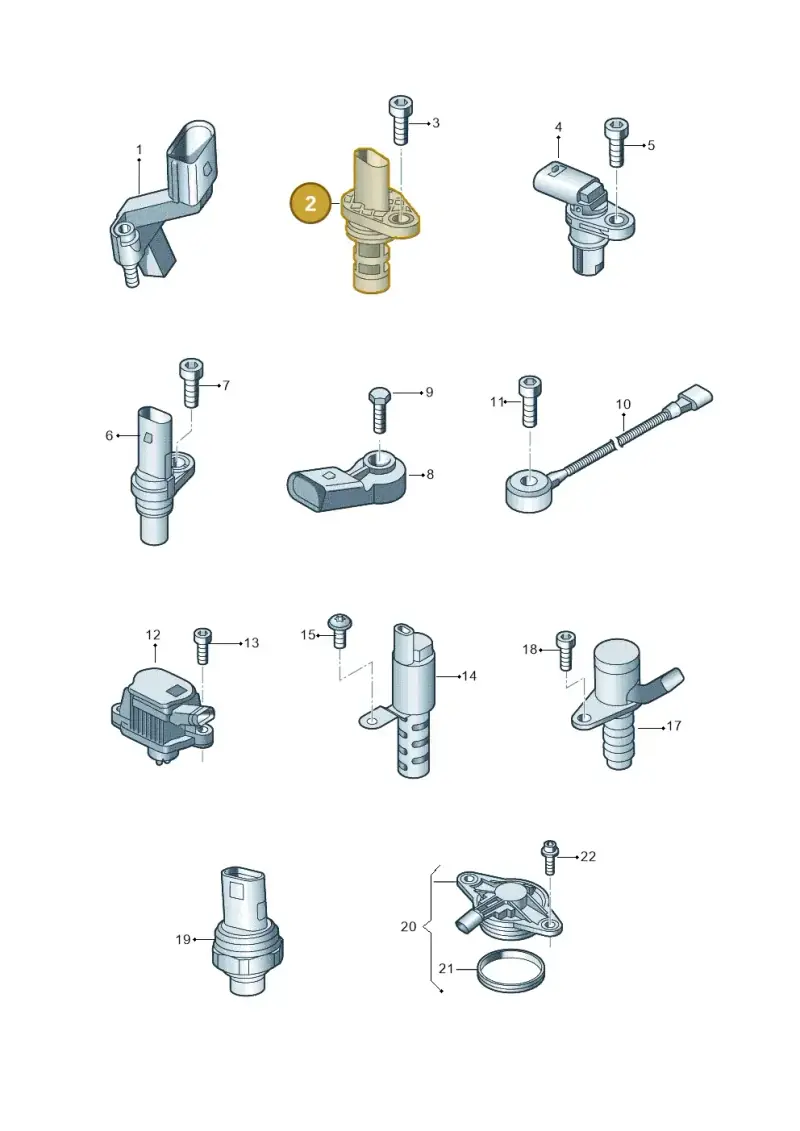 06H906433D — SEAT Tarraco FR (2018-2024) diagram 793906000, position 2