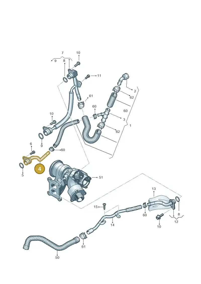 06K121065S — SEAT Formentor TSI CUPRA (2020-) diagram 746121520, position 4