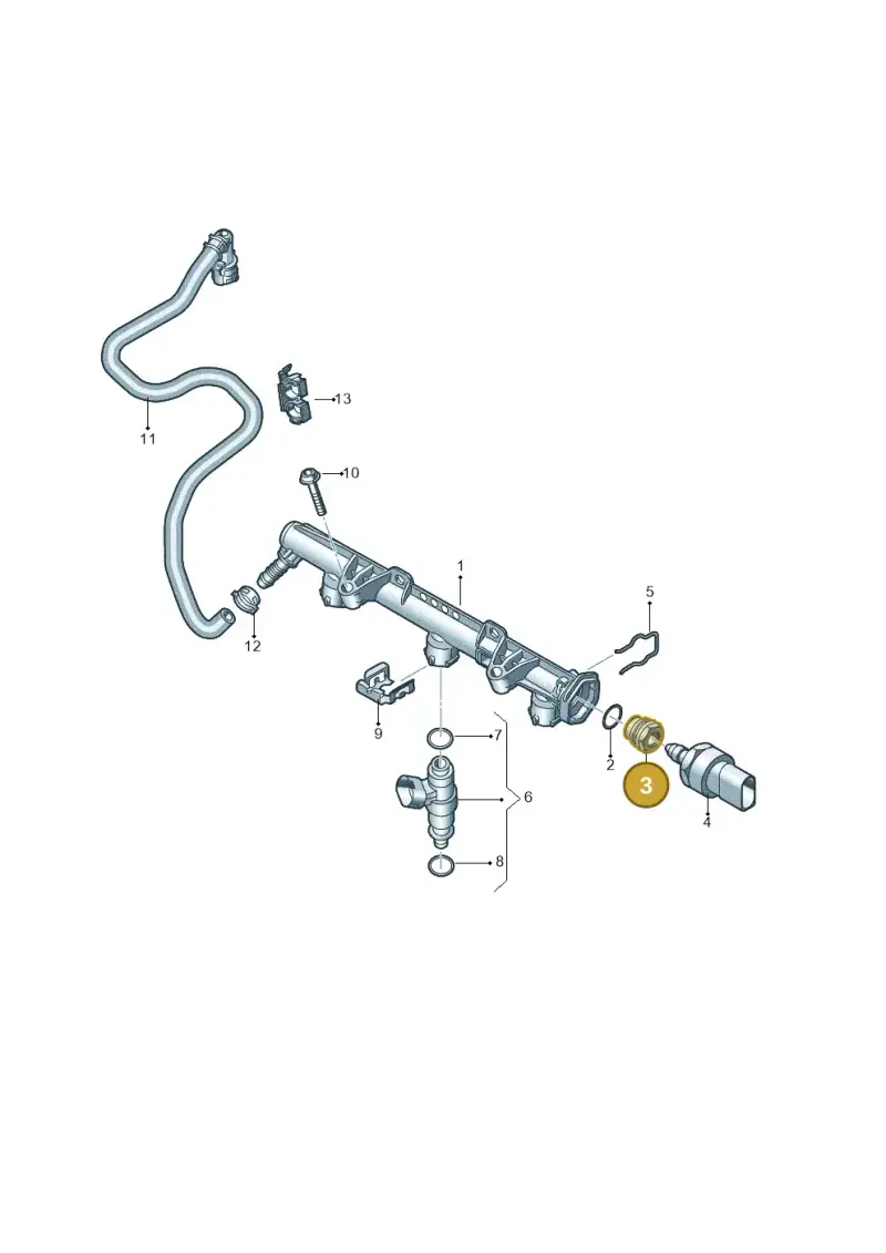 06K127813G — SEAT Ibiza FR (2017-) diagram 837133125, position 3