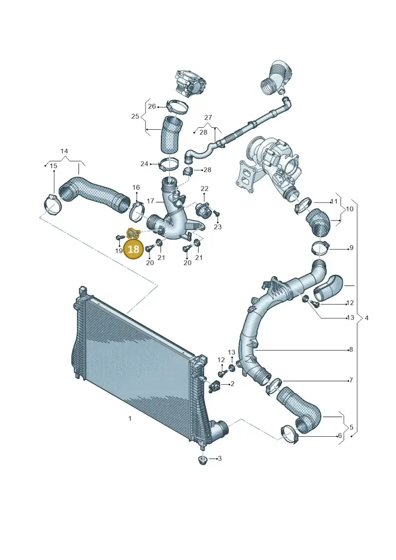 06K906051D — SEAT Leon style (2019-) diagram 884145660, position 18