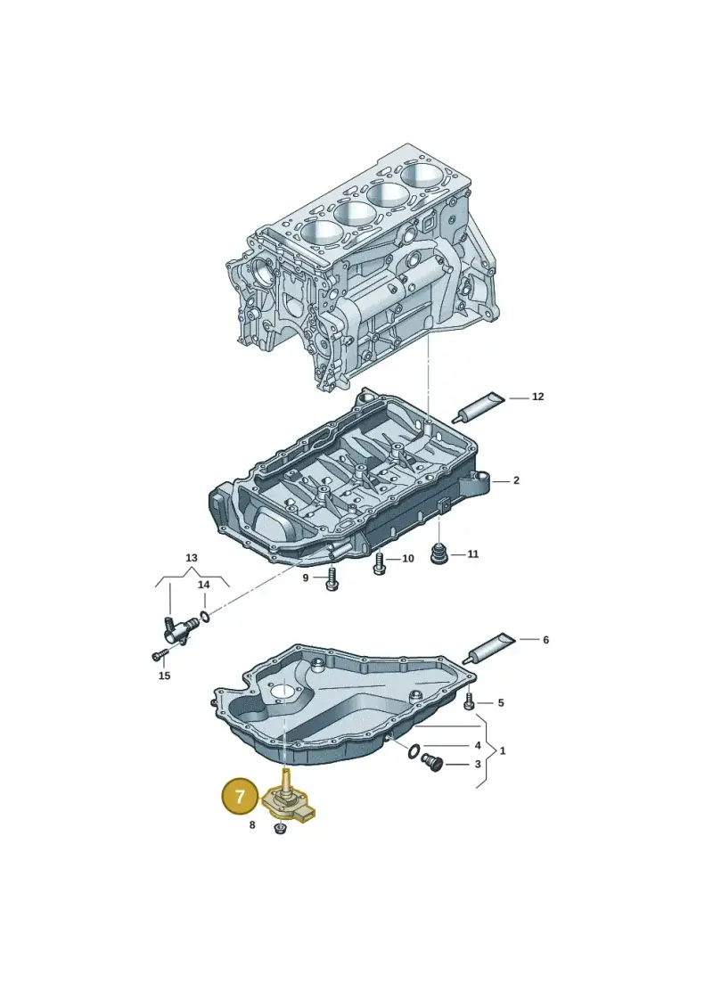06K907660C — SEAT Formentor TSI CUPRA (2020-) diagram 5h0103015, position 7