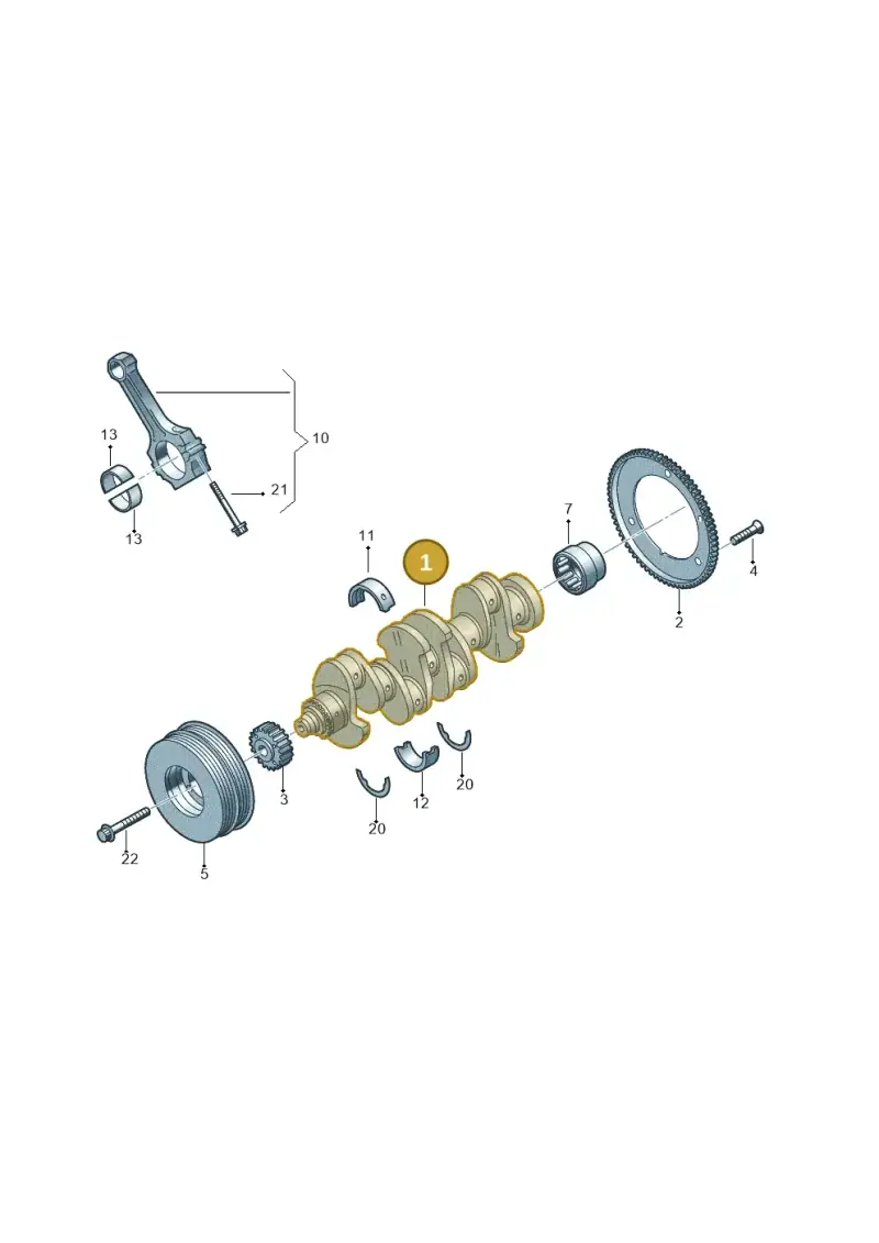 06L105101D — SEAT Formentor TSI CUPRA (2020-) diagram 5h0105030, position 1