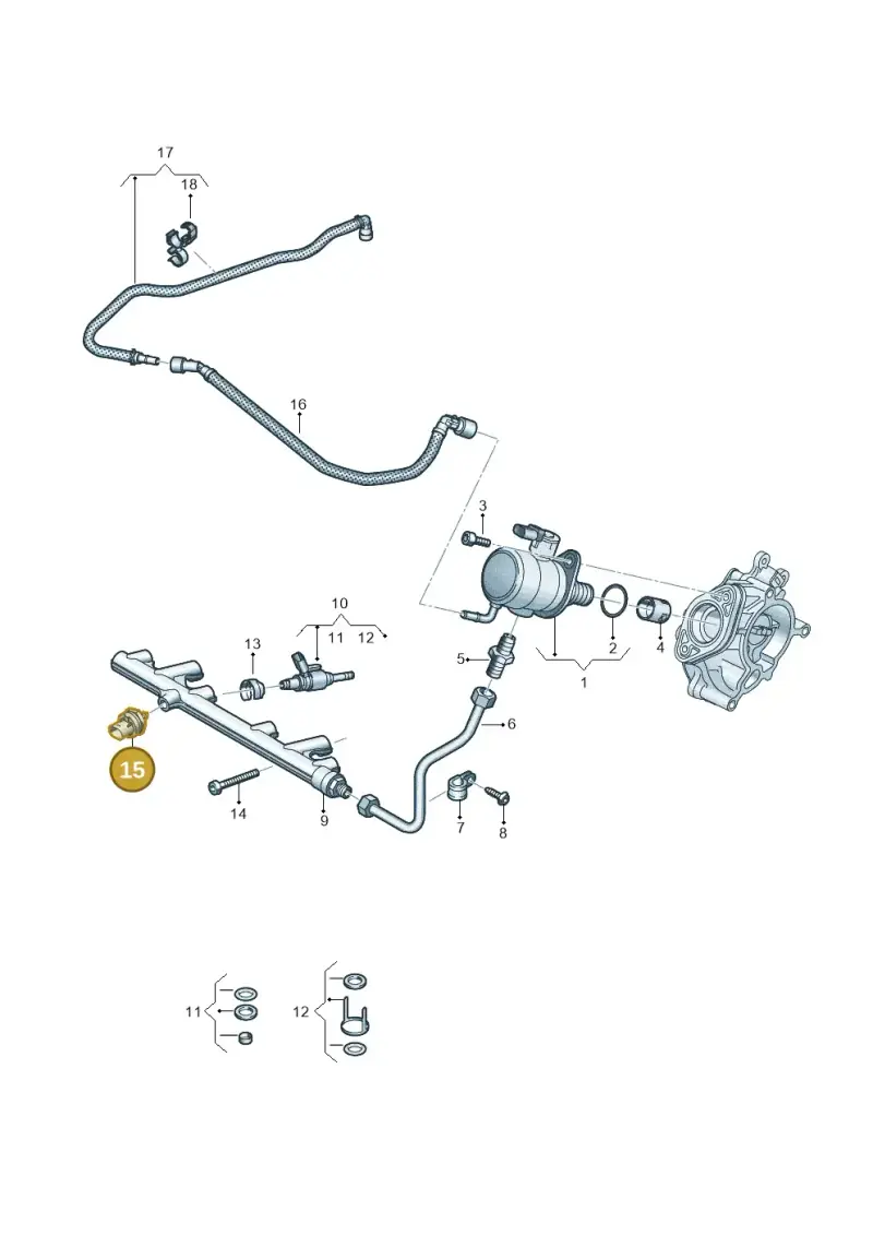 06L906054D — SEAT Formentor TSI CUPRA (2020-) diagram 813133190, position 15