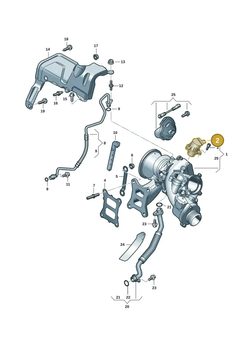 06N145710B — SEAT Formentor TSI CUPRA (2020-) diagram 884145251, position 2