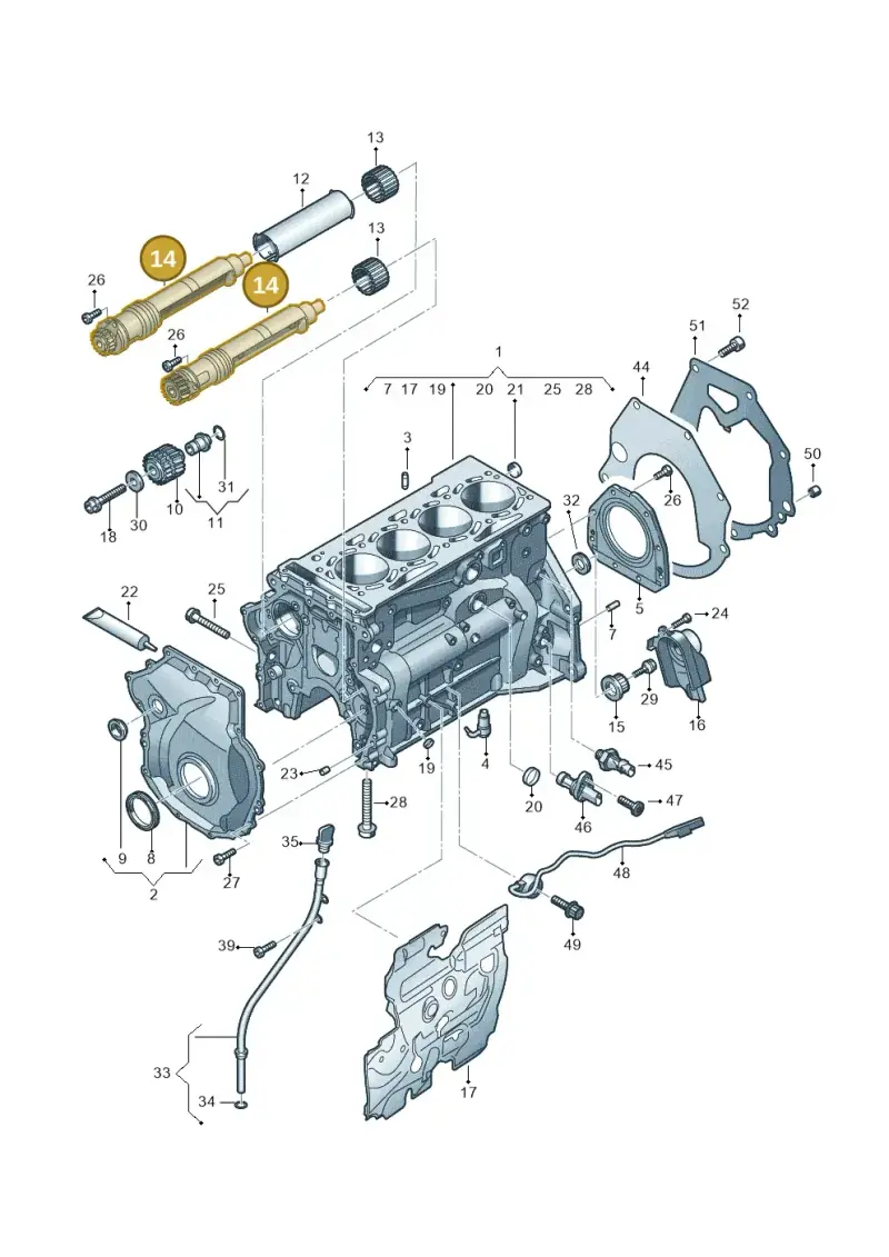 06N198205 — SEAT Formentor TSI CUPRA (2020-) diagram 596103018, position 14