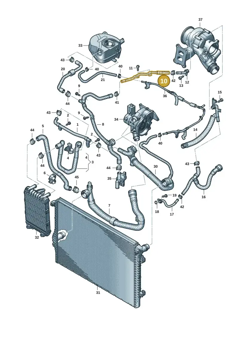 06Q121085E — SEAT Leon style (2019-) diagram 596121059, position 10