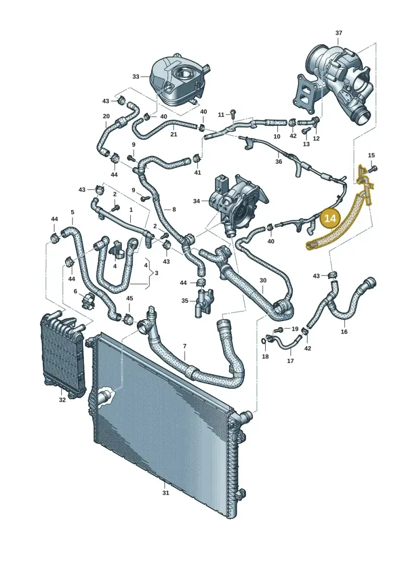 06Q121497F — SEAT Leon style (2019-) diagram 596121059, position 14
