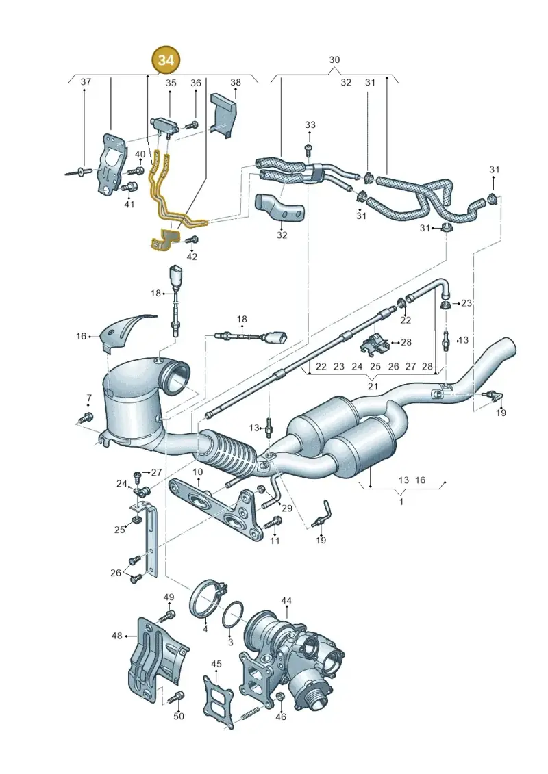 06Q131552F — SEAT Formentor TSI CUPRA (2020-) diagram 596253350, position 34