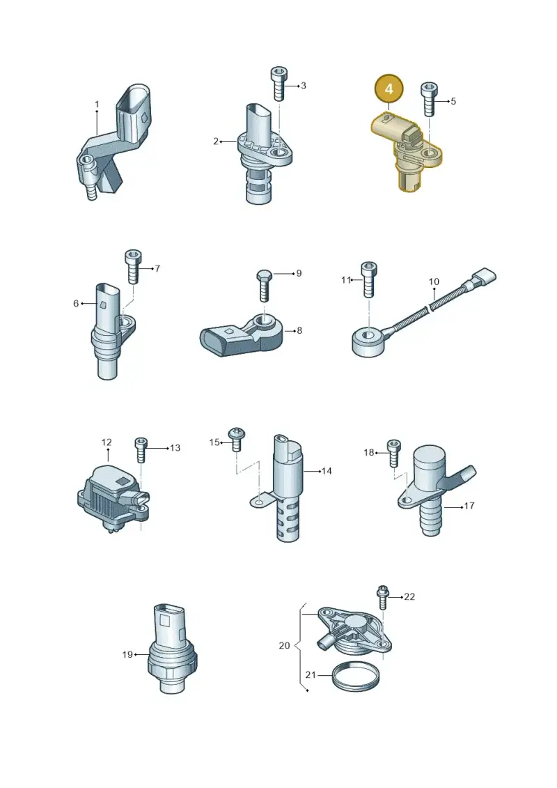06Q907601 — SEAT Tarraco FR (2018-2024) diagram 793906000, position 4