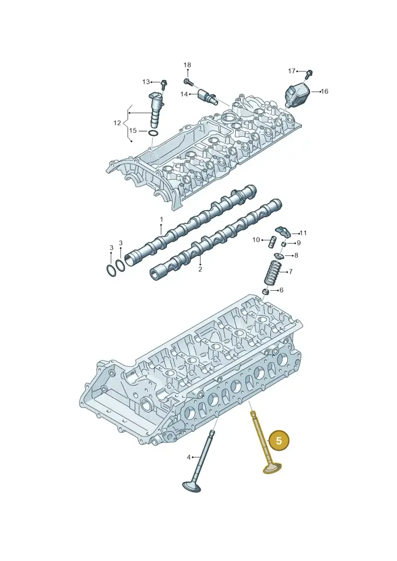 079109611G — SEAT Formentor TSI CUPRA (2020-) diagram 898109100, position 5