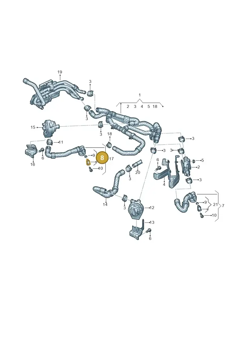 079919525B — SEAT EBoost CUPRA (2021-) diagram 10a121210, position 8