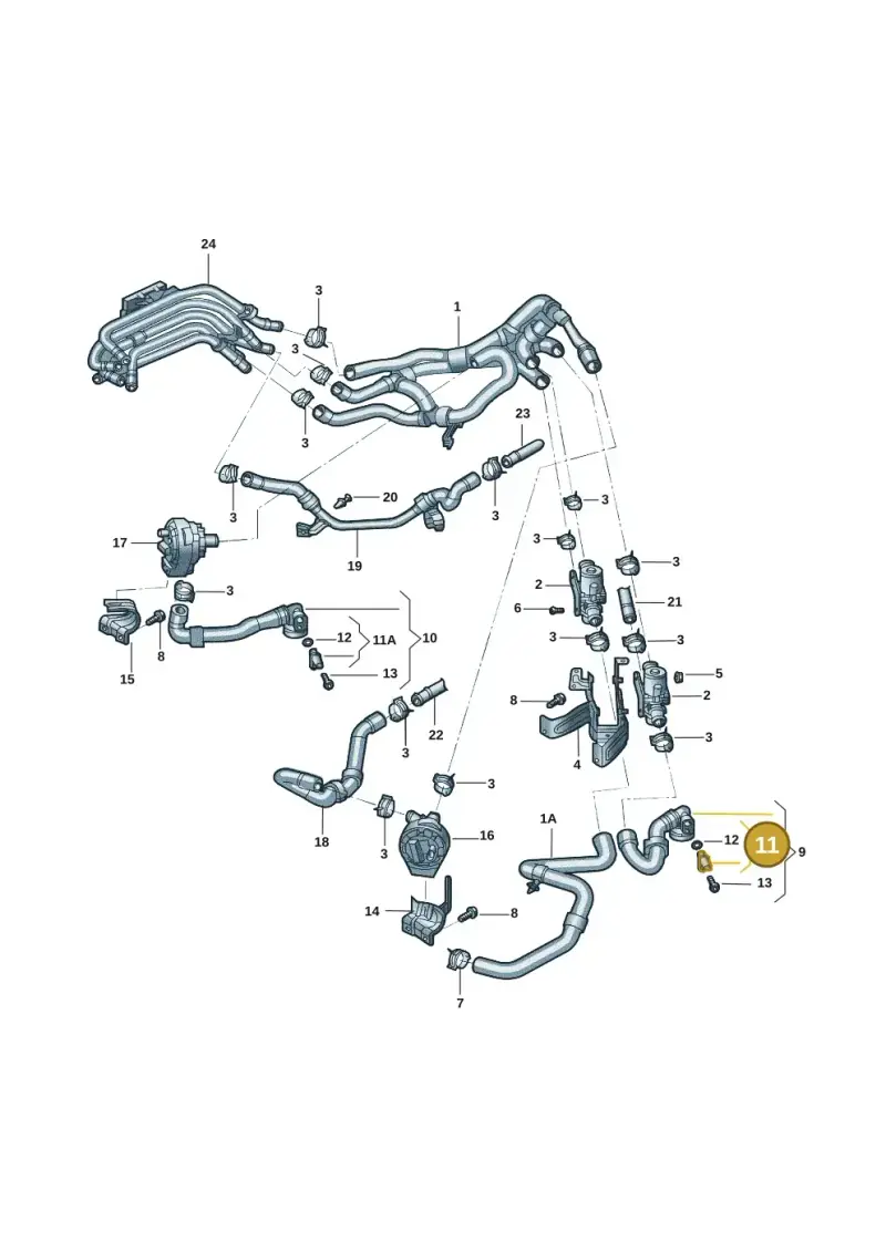 079919525B — SEAT Tavascan Cupra (2023-) diagram 11d121140, position 11