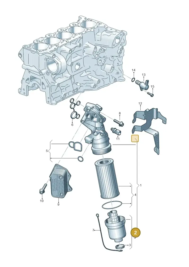 07K115408 — SEAT Formentor TSI CUPRA (2020-) diagram 898115200, position 2