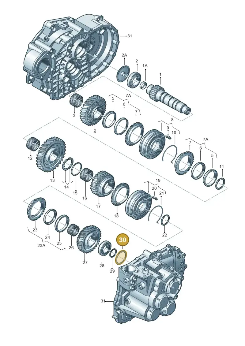 084409383BF — SEAT Ibiza Reference (2011-2012) diagram 649311430, position 30