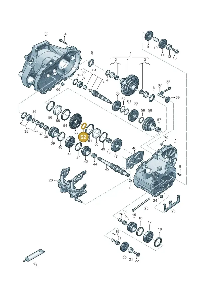 085311317 — SEAT Ibiza FR (2017-) diagram 495300120, position 52