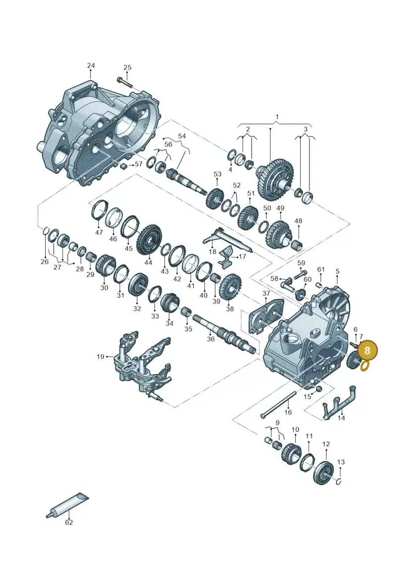 085398008 — SEAT Leon style (2019-) diagram 827305060, position 8