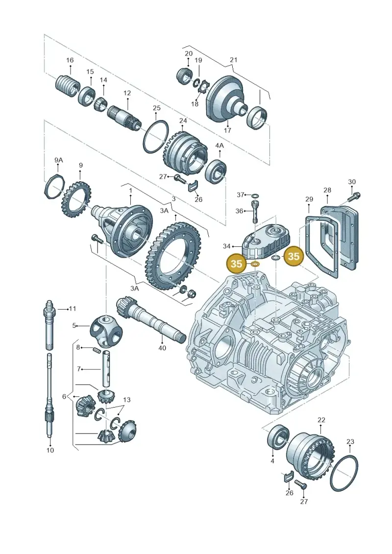 089409069 — SEAT TOLEDO/LEON/LEON-4 (2001-2006) diagram 201409500, position 35