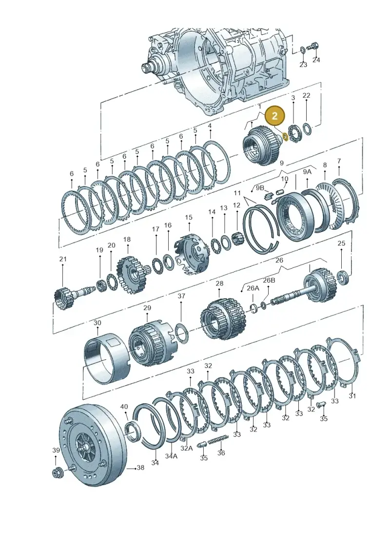 095323737 — SEAT TOLEDO/LEON/LEON-4 (2001-2006) diagram 220323500, position 2