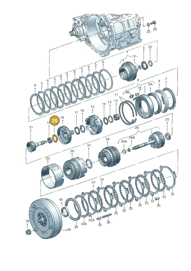 095323909 — SEAT TOLEDO/LEON/LEON-4 (2001-2006) diagram 220323500, position 20