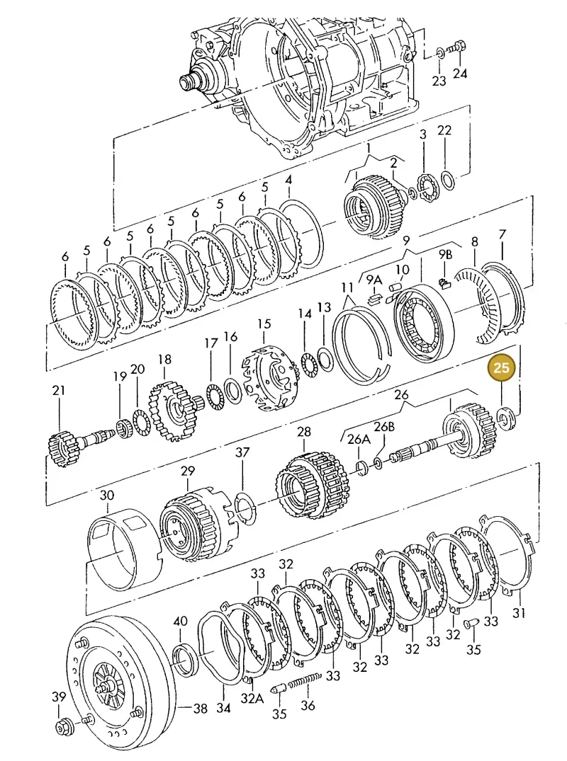 095323919B — SEAT ALHAMBRA (1996-2000) diagram 162323500, position 25