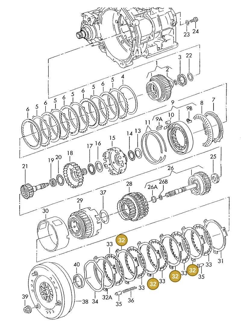 097323463 — SEAT ALHAMBRA (1996-2000) diagram 162323500, position 32