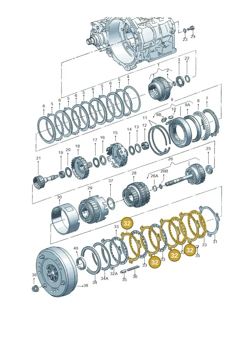 097323463 — SEAT TOLEDO/LEON/LEON-4 (2001-2006) diagram 220323500, position 32