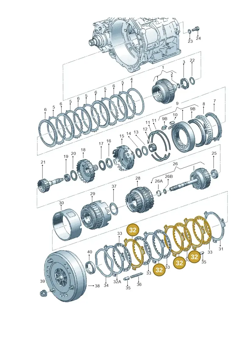 097323463 — SEAT ALHAMBRA/4MOTION (2005-) diagram 245323570, position 32