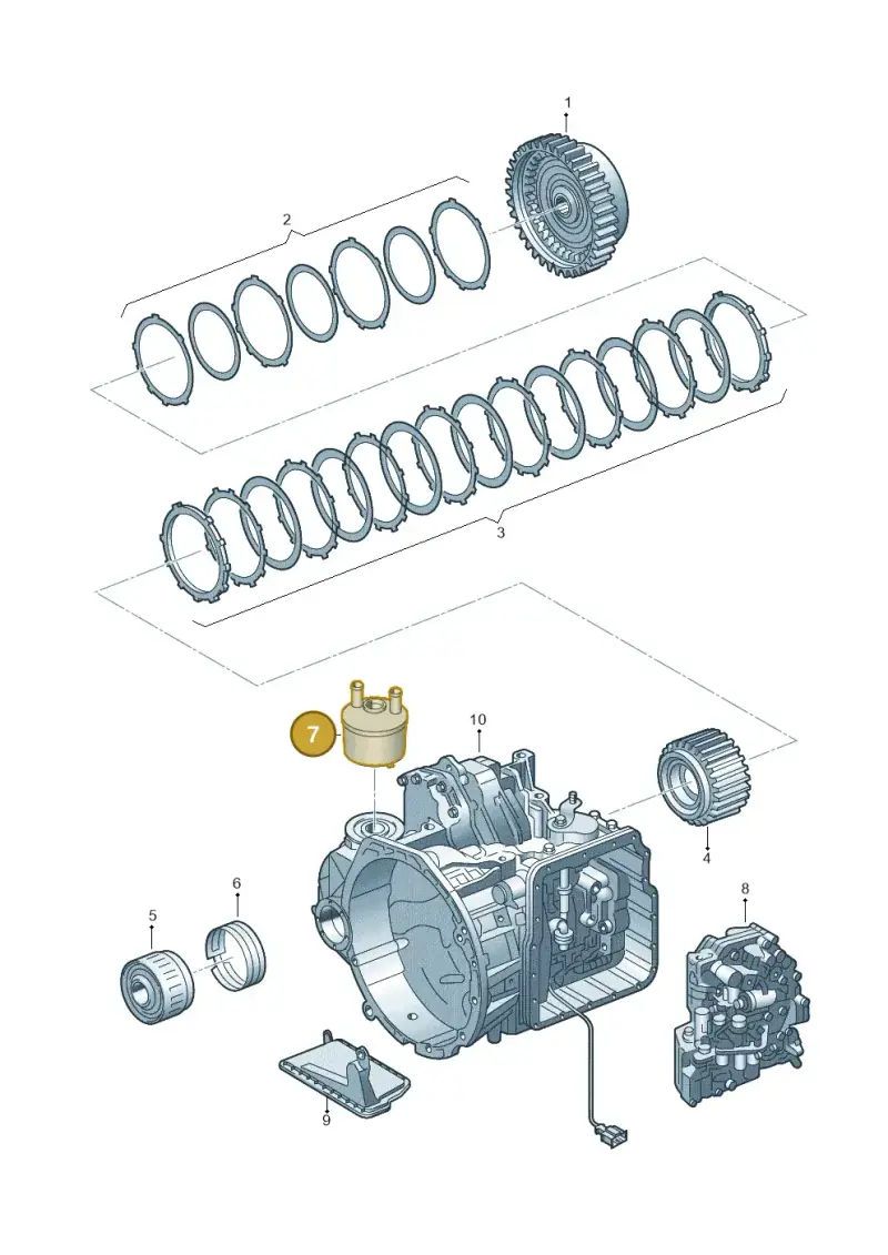 09A409061 — SEAT Alhambra (2006-2010) diagram 245323500, position 7
