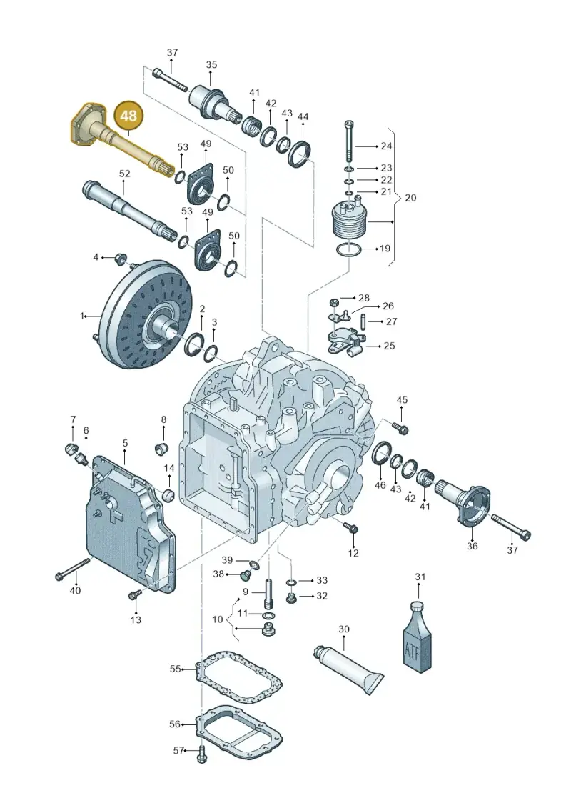 09B409356 — SEAT Alhambra (2006-2010) diagram 406321650, position 48