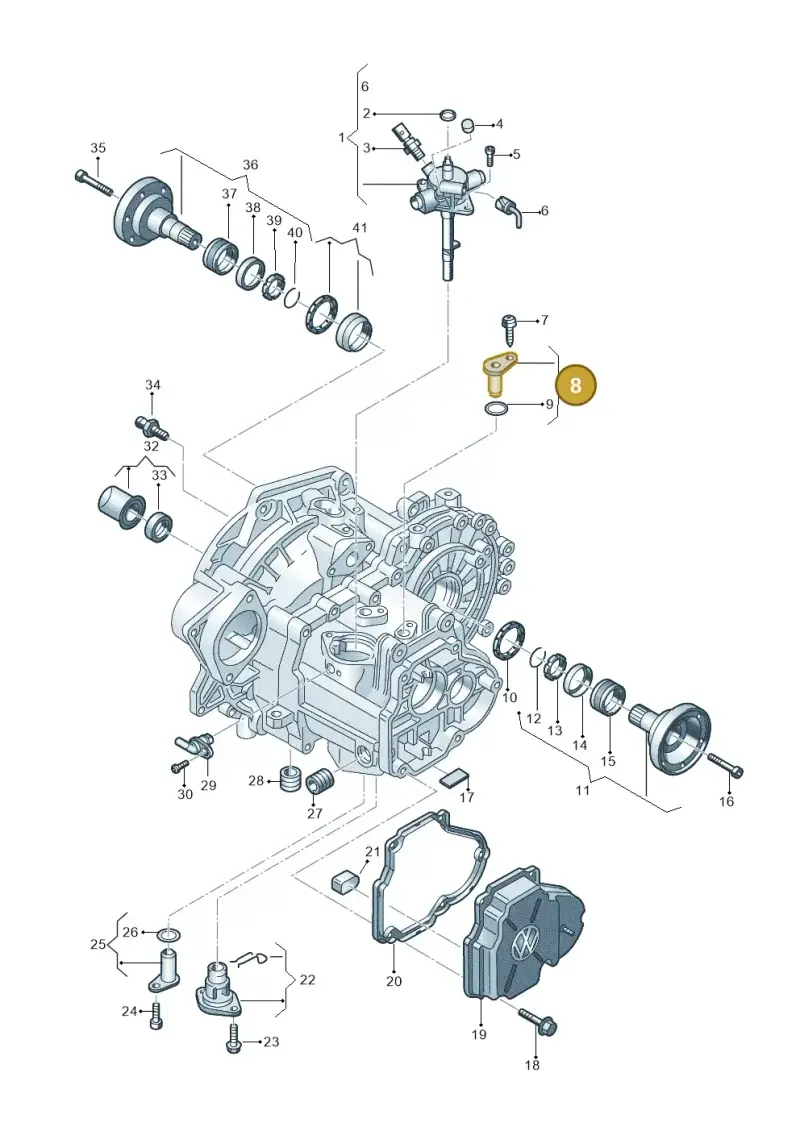 0A4301427B — SEAT Arona FR (2017-) diagram 827315020, position 8